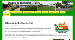 Desktop Screenshot of campingbloemenhof.nl